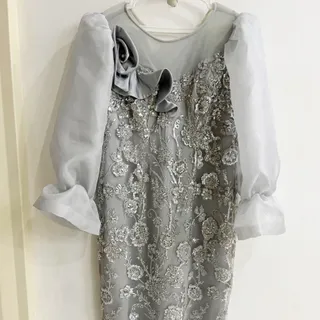 ماکسی مجلسی کارشده سنگدوز