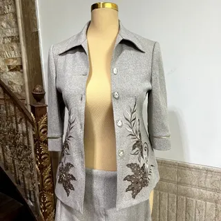 کت و شلوار و تاپ مجلسی