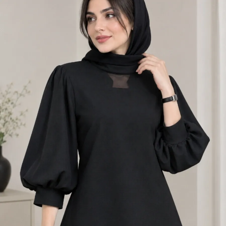 بلوز آستین پفی