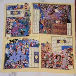 روسری ساتن