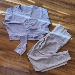 ست لباس ورزشی خاکستری