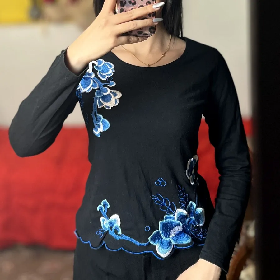 شومیز گل دوزی