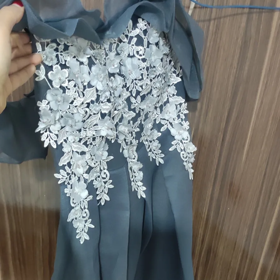 لباس مجلسی طوسی فیلی