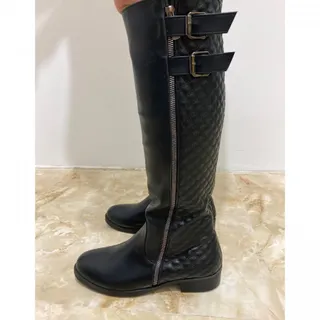 بوت بلند چرم