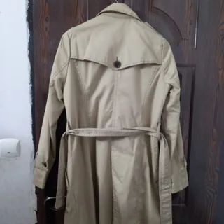 مانتو بارونی کتان