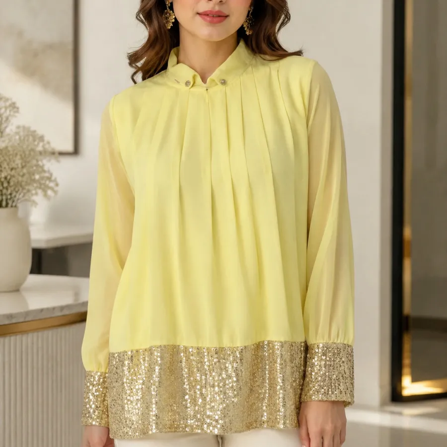 شومیز لیمویی