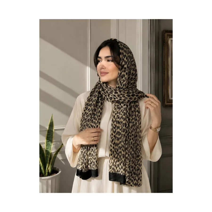 شال زنانه برشکا پلنگی