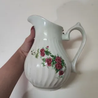 پارچ گلسرخی آنتیک