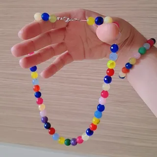 گردنی و دستبند سنگ عقیق