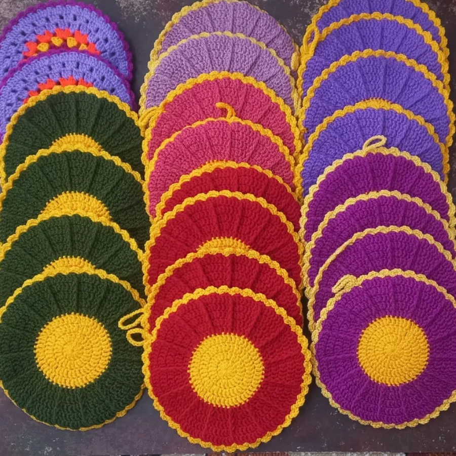 دستگیره بافته شده