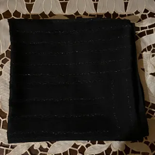 روسری مجلسی مشکی