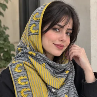 شال با طرح گلیم و گبه