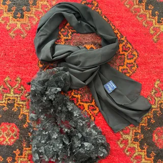 شال مجلسی مشکی