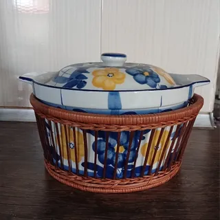 ظرف گل پنبه ای