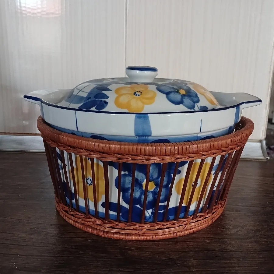 ظرف گل پنبه ای