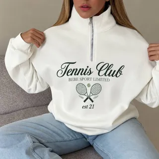 سویشرت نیم زیپ Tennis