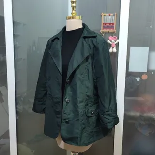 پالتو بارانی سبز وارداتی