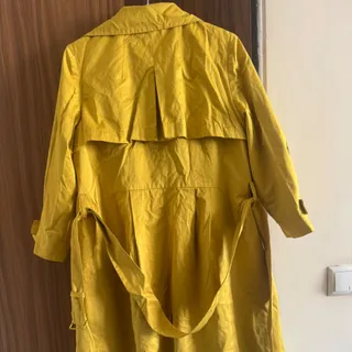بارانی benetton زرد پاییز
