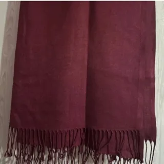 شال سر یا شالگردن زرشکی
