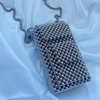 کیف گوشی مرواریدی