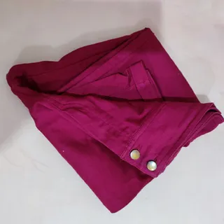 شلوار زرشکی تولیکا