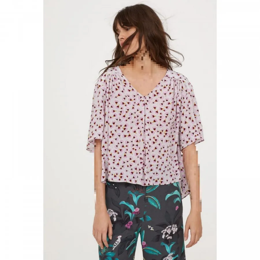 شومیز فلورال h&m