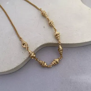 گردنبند طرح صدفی وارداتی